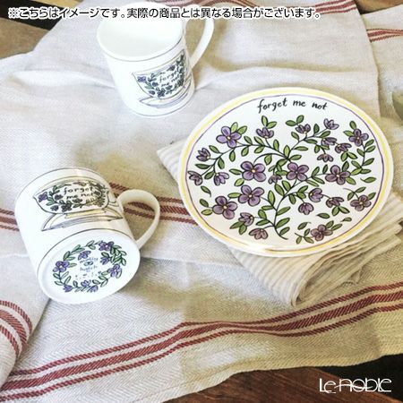 Twig NEW YORK ヘリテージ ワスレナグサ プレート 21.5cm