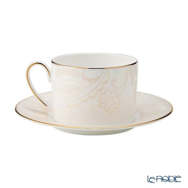 プラウナ プレミアム サテンスティッチ ティーカップ＆ソーサー 200ml