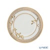 プラウナ ジュエリー スワロフスキーエレメント ゴールデンリーブス プレート 17cm