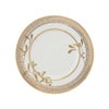 プラウナ ジュエリー スワロフスキーエレメント ゴールデンリーブス プレート 17cm