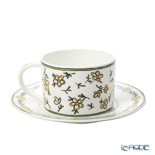 Twig NEW YORK ヘリテージ イエローデイジー カップ＆ソーサー 200ml