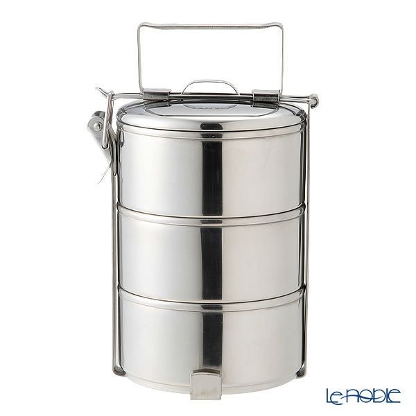 シーガル フードキャリア 弁当箱（ランチボックス） ステンレス 10×3