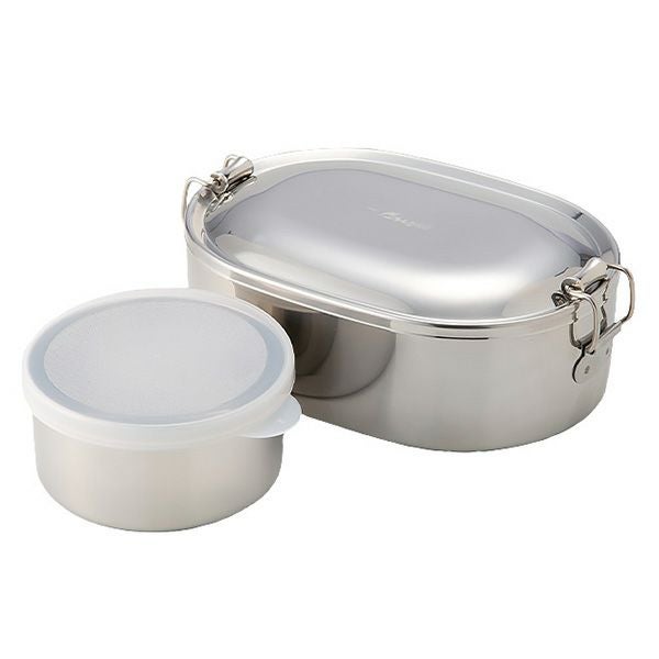 シーガル オーバルランチボックス 弁当箱 ステンレス 16cm（730ml