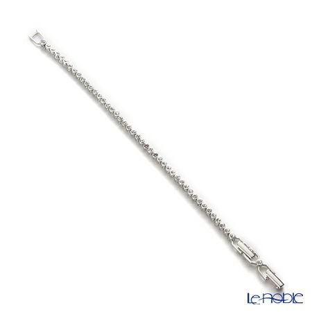 スワロフスキー ブレスレット Imber Emily Tennis ラウンド ホワイト／ロジウム SW1808960