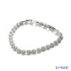 スワロフスキー ブレスレット Una Angelic Tennis ラウンド 小 ホワイト／ロジウム SW5071173
