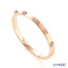 スワロフスキー バングル Dextera ホワイト／ローズゴールド S SW5098834