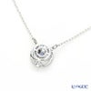 スワロフスキー ネックレス Una ラウンド ブルー／ロジウム SW5279425 17SS