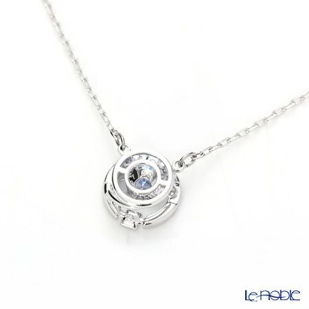 スワロフスキー ネックレス Una ラウンド ブルー／ロジウム SW5279425 17SS