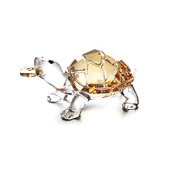 スワロフスキー製のストーン亀 正規店入荷】【名入れ代込】【ロゴ対応】SWAROVSKI スワロフスキー