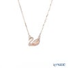 スワロフスキー ネックレス Swan スワン ピンク／ローズゴールド SW5469989 19SS