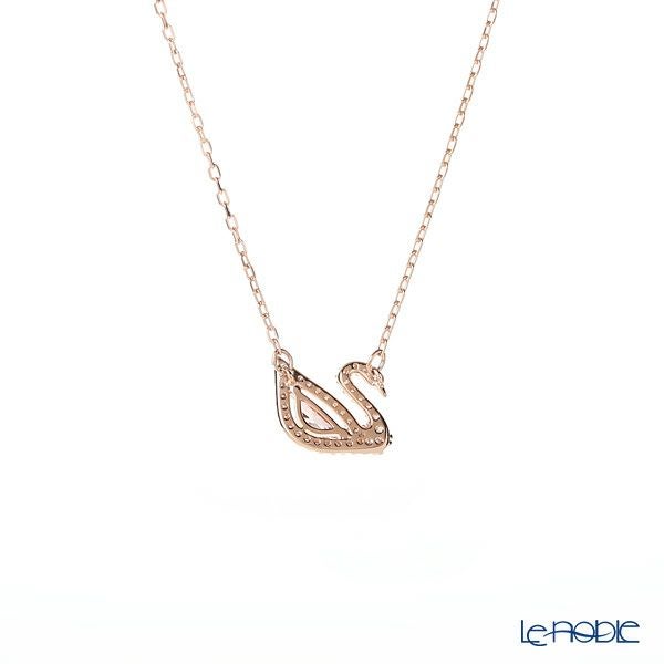 スワロフスキー ネックレス Swan スワン ピンク／ローズゴールド SW5469989 19SS