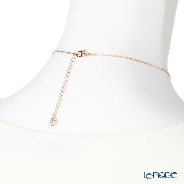 スワロフスキー ネックレス Swan スワン ピンク／ローズゴールド SW5469989 19SS