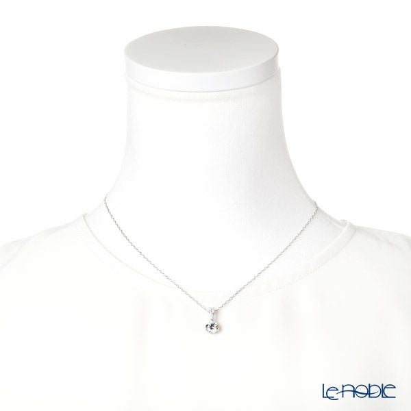 スワロフスキー ペンダント Stilla ラウンド ホワイト／ロジウム SW5472635 19AW