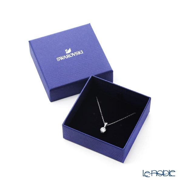 スワロフスキー ペンダント Stilla ラウンド ホワイト／ロジウム SW5472635 19AW
