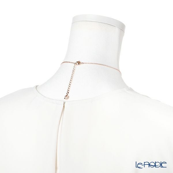 スワロフスキー ネックレス Hyperbola インフィニティ＆ハート ホワイト／ローズゴールド SW5518865 20SS