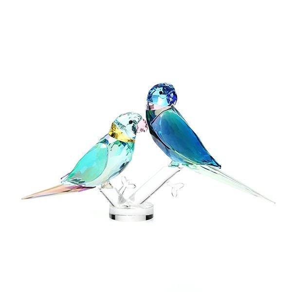 スワロフスキー Jungle Beats ブルーのインコ Paco SWV5-574-519 21SS
