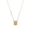 スワロフスキー ネックレス Una オクタゴン イエロー／ゴールド SW5598421 21SS