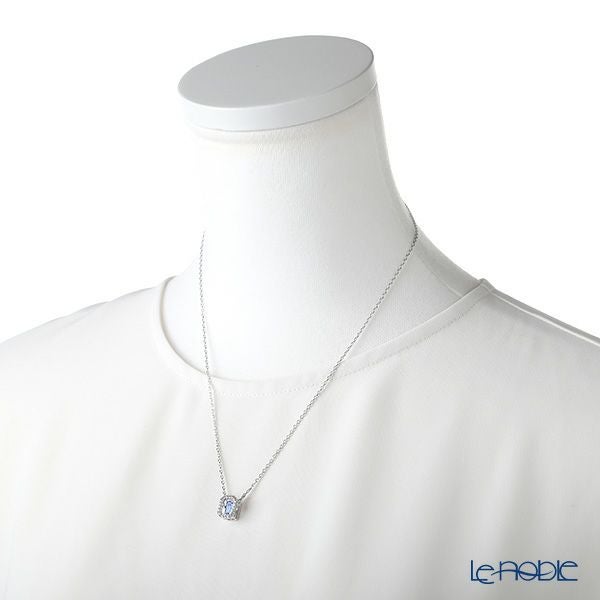 スワロフスキー ネックレス Una オクタゴン ブルー／ロジウム SW5614926 21AW