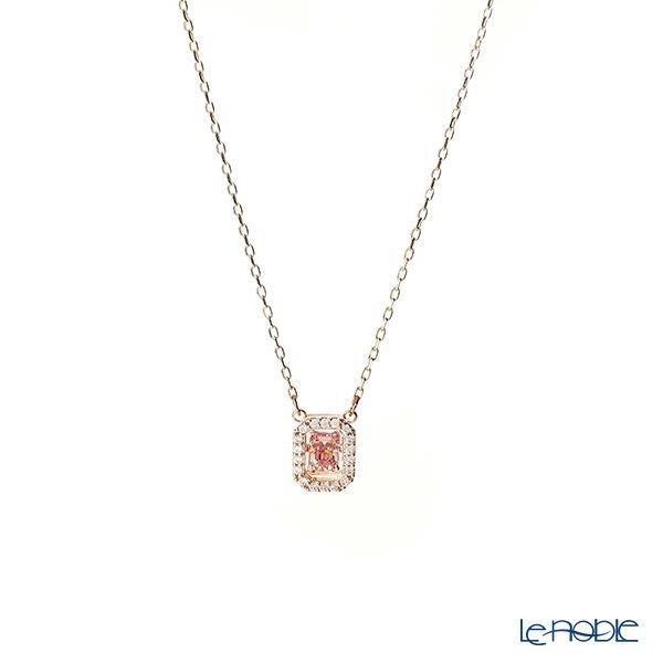 スワロフスキー ネックレス Una オクタゴン ピンク／ローズゴールド SW5614933 21AW