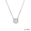 スワロフスキー ペンダント Una Angelic ラウンド ホワイト／ロジウム SW5636264 22AW