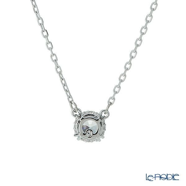 スワロフスキー ペンダント Stilla ラウンド ホワイト／ロジウム SW5636706 22AW