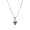 スワロフスキー ペンダント Chroma グレー／ロジウム トライアングル SW5648752 23SS