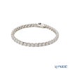スワロフスキー ブレスレット Matrix Tennis テニス ラウンド ホワイト／ロジウム S SW5648936 23SS