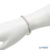 スワロフスキー ブレスレット Matrix Tennis テニス ラウンド ホワイト／ロジウム S SW5648936 23SS