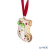 スワロフスキー Holiday Cheers ジンジャーブレッド 靴下オーナメント クリスマス SW5681581 24AW