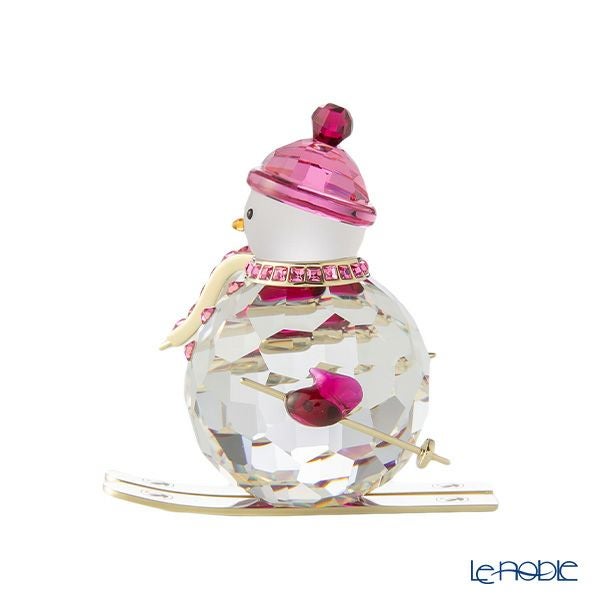 スワロフスキー Holiday Cheers Dulcis スノーマン ピンク SW5687121 24AW