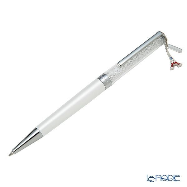 スワロフスキー Crystalline ボールペン エッフェル塔（ホワイト／クローム） SW5698802 24SS