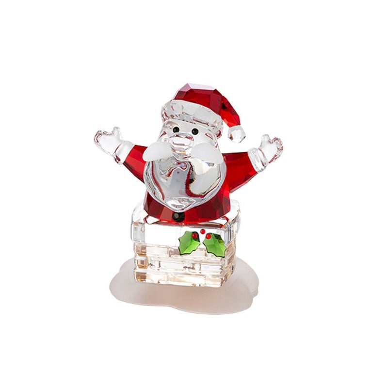 スワロフスキー Holiday Cheers サンタクロースと煙突 クリスマス SW5701507 25AW