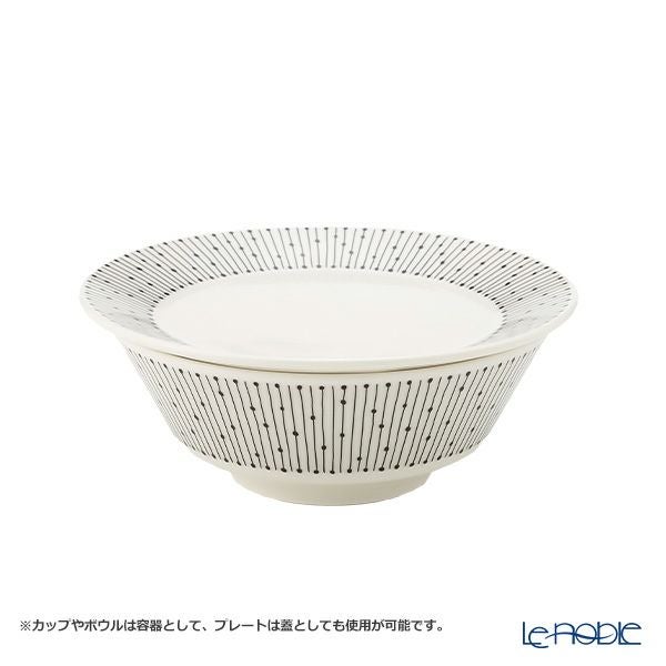 アラビア（ARABIA） マイニオ サラストゥス Mainio Sarastus ボウル13cm ＆ プレート（蓋）15cm セット