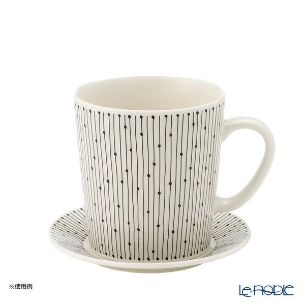 アラビア（ARABIA） マイニオ サラストゥス Mainio Sarastus マグカップ300ml ＆ プレート（蓋）11cm セット