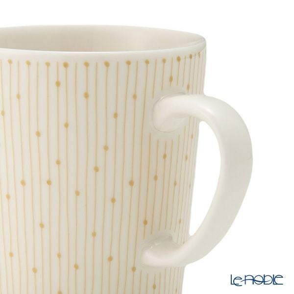 アラビア（ARABIA） マイニオ サラストゥス Mainio Sarastus ベージュ マグカップ300ml ＆ プレート19cm セット