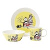 アラビア（ARABIA） ムーミン クラシック ミーサ プレート ＆ ボウル ＆ マグ 3点セット イエロー