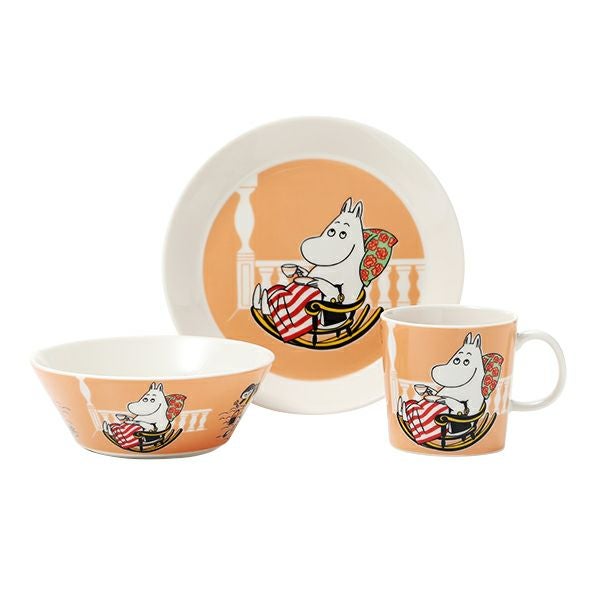 アラビア（ARABIA） ムーミン ムーミンママ 3ピースセット マーマレード