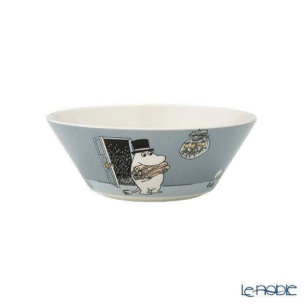 アラビア（ARABIA） ムーミン クラシック 3ピースセット ムーミンパパ グレー プレート＆ボウル＆マグカップ