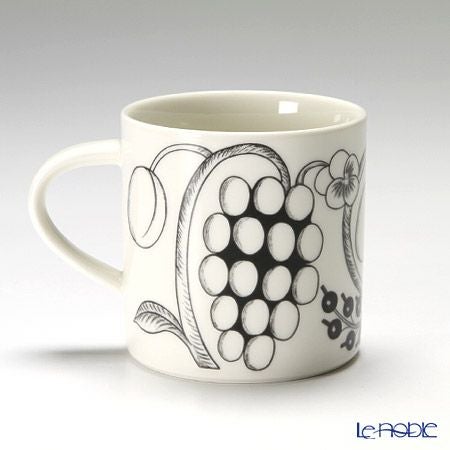 アラビア（ARABIA） パラティッシ ブラック マグ 350ml ペア