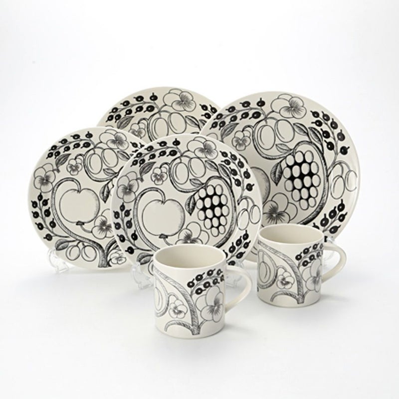 アラビア（ARABIA） パラティッシ ブラック スターターセット（マグ） ペア