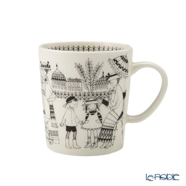 アラビア（ARABIA） エミリア マグカップ300ml＆プレート24cm＆ボウル 3点セット