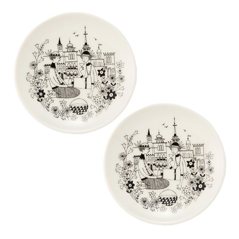 アラビア（ARABIA） エミリア プレート 10.5cm 1068073 ペア