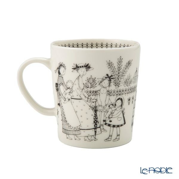 アラビア（ARABIA） エミリア マグカップ300ml ＆ プレート19cm 2点セット