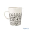 アラビア（ARABIA）クロッカス マグカップ 500ml ペア ブラック ＆ グリーン