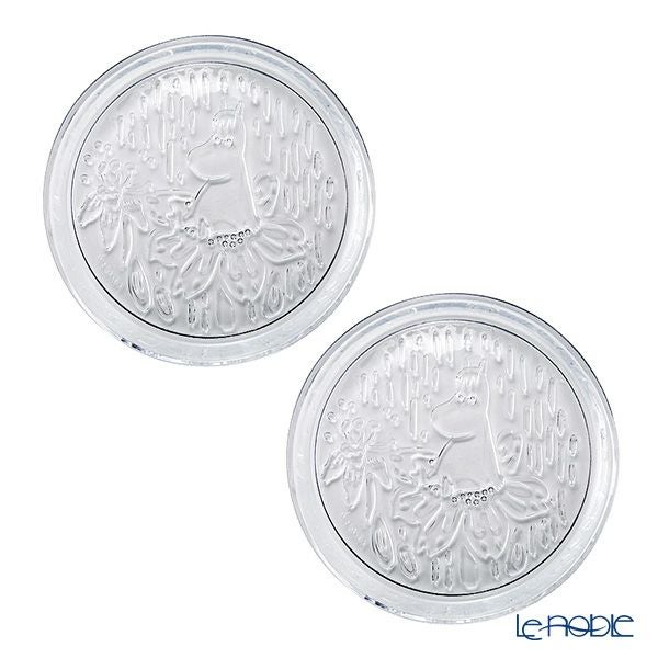 アラビア（ARABIA）ムーミン プレート 15.5cm クリア ペア