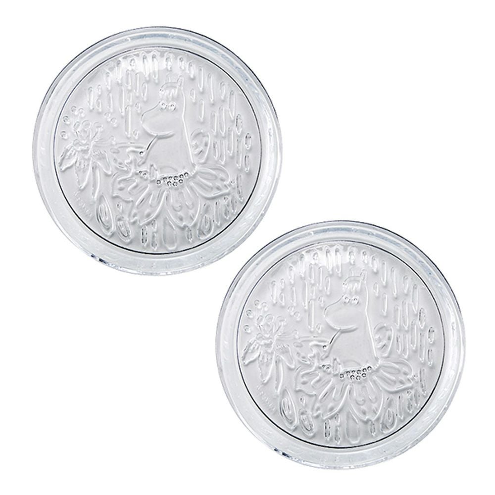 アラビア（ARABIA）ムーミン プレート 15.5cm クリア ペア