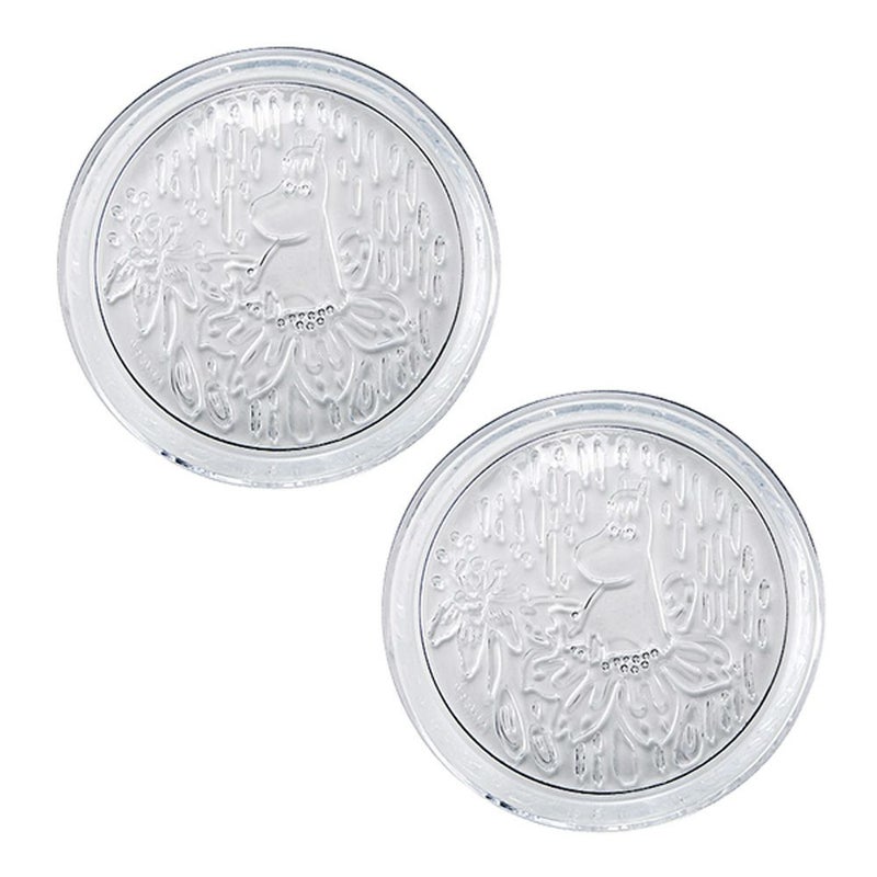 アラビア（ARABIA）ムーミン プレート 15.5cm クリア ペア