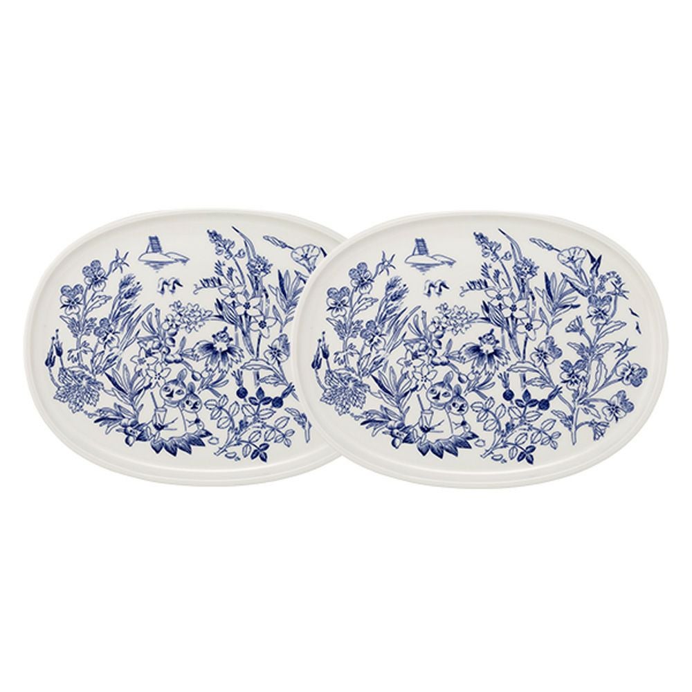 アラビア（ARABIA） ムーミン ハル サービングプレート 17cm ペア 1073504