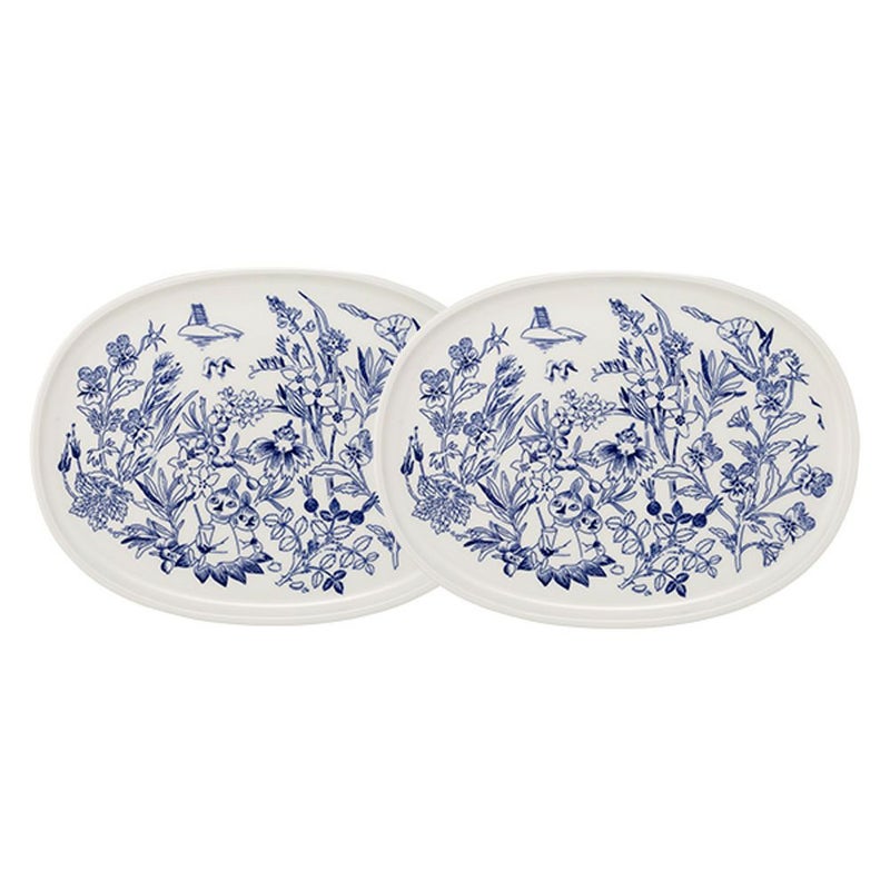 アラビア（ARABIA） ムーミン ハル サービングプレート 17cm ペア 1073504