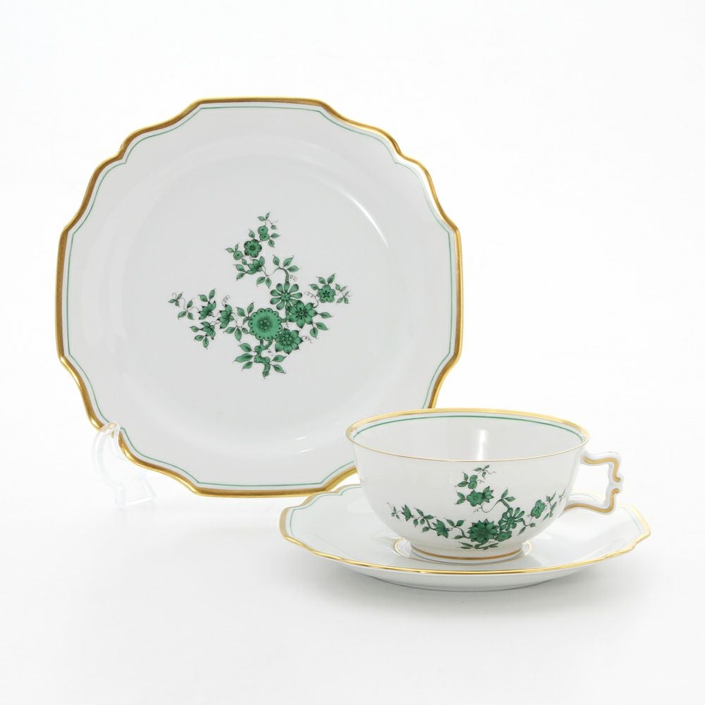 アウガルテン（AUGARTEN） プリンスオイゲン（5848） トリオセット（114ヴェルヴェデーレシェイプ）